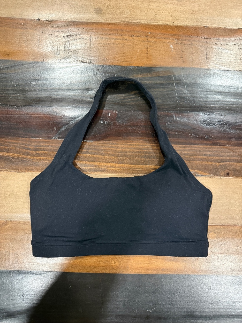 CRZ YOGA Black Halter Sports Bralette